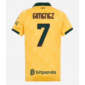 AC Milan Santiago Gimenez #7 Replika Tredje Tröja Damer 2025-26 Kortärmad